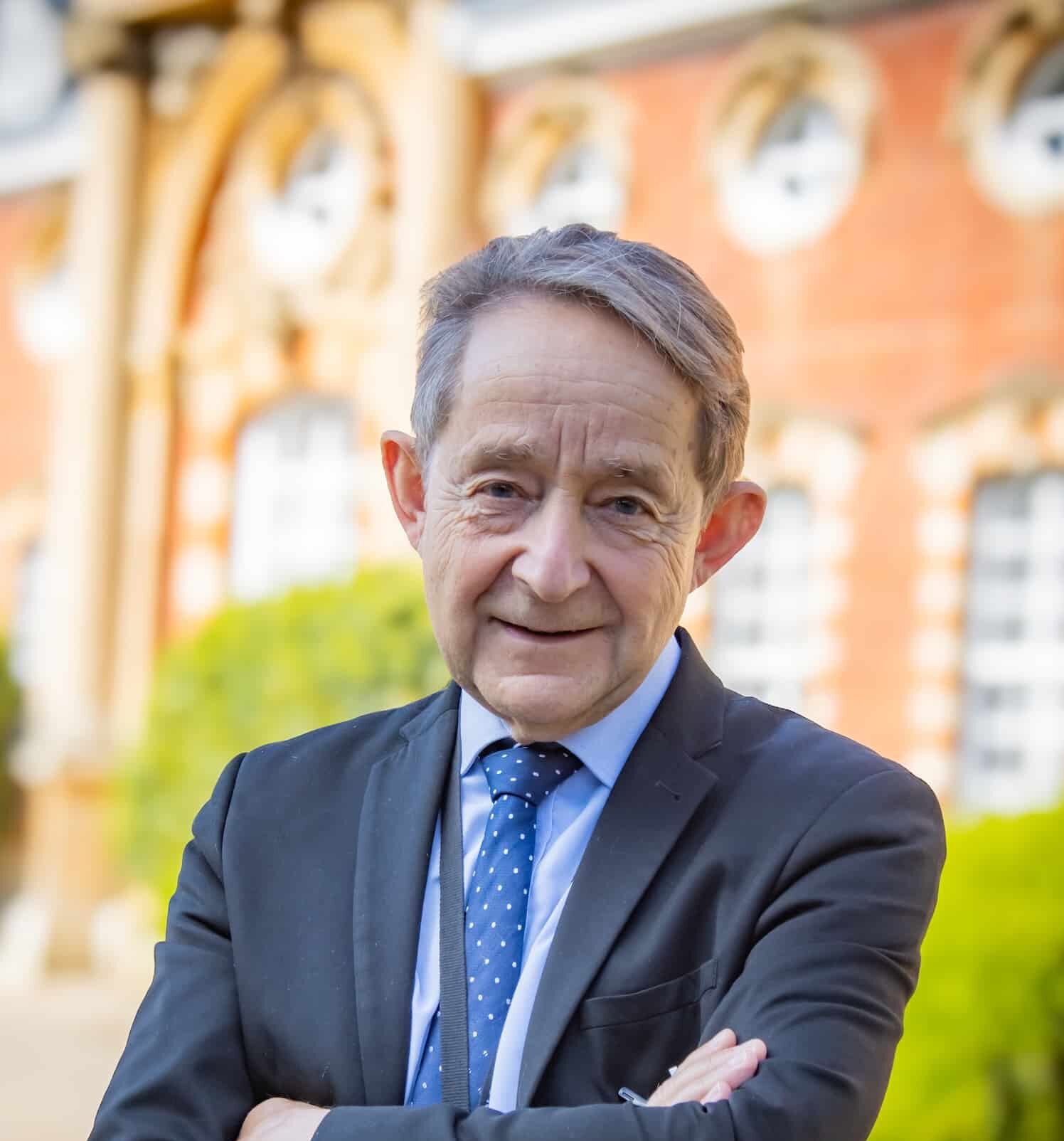 Sir Anthony Seldon, Founding Director of Wellington College Education, outside Wellington College
